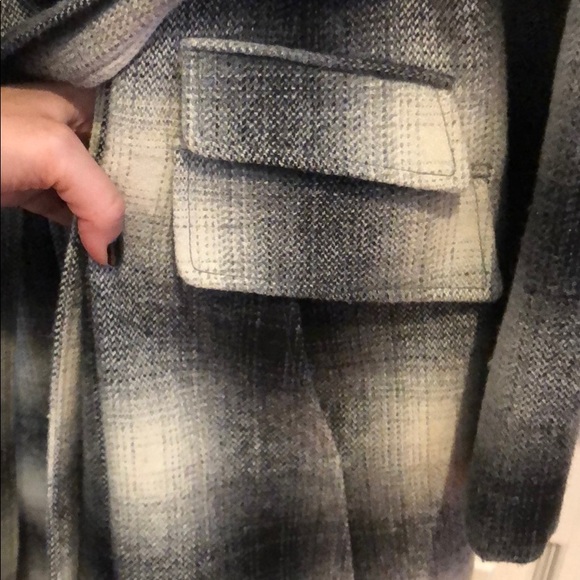 DKNY Long Belted Coat - Picture 3 of 8